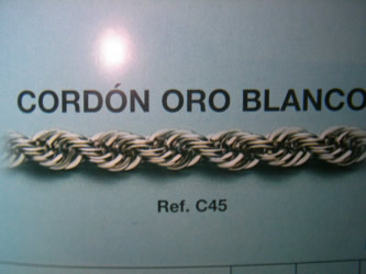 cadena oro joyeria madrid